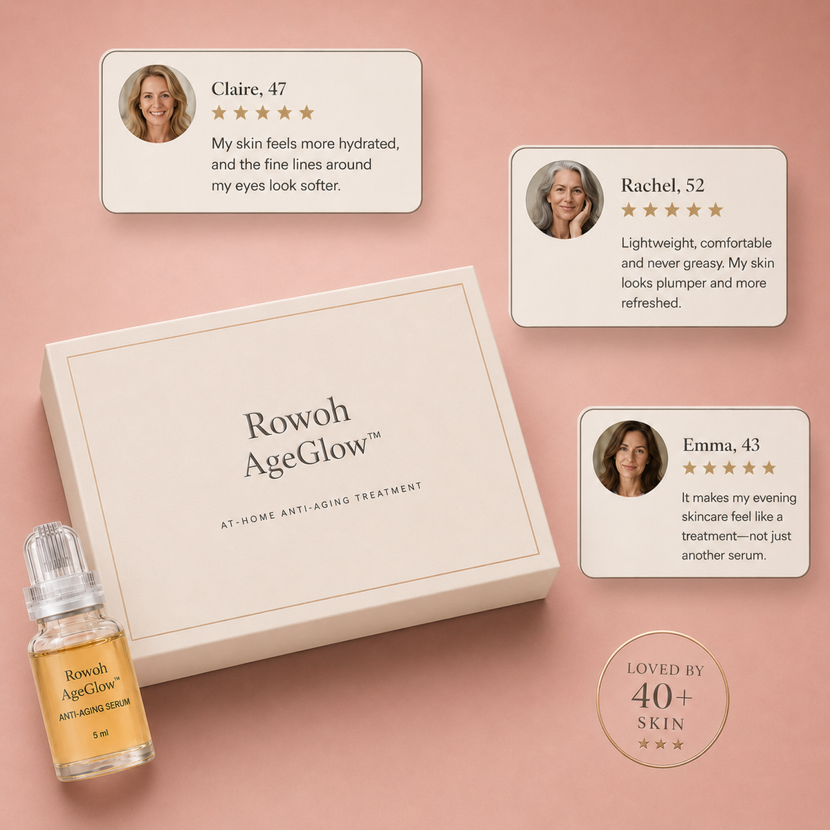 Rowoh AgeGlow™ – At-Home Anti-Aging Treatment