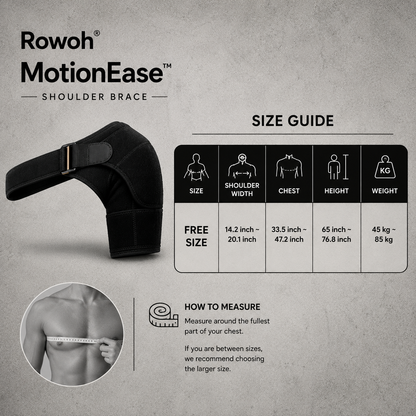 Rowoh MotionEase™ – Premium Shoulder Stabilizer