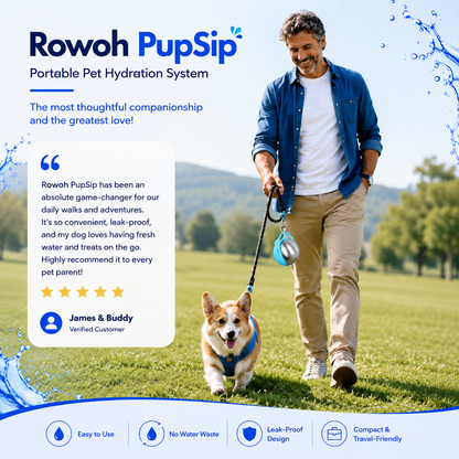 Rowoh PupSip™ Pet Hydration System