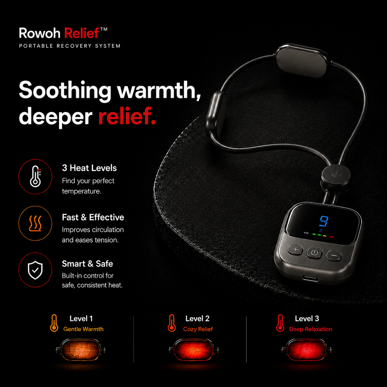 Rowoh Relief™-Portable Recovery System