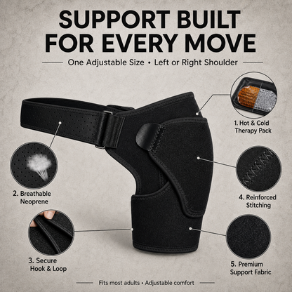 Rowoh MotionEase™ – Premium Shoulder Stabilizer