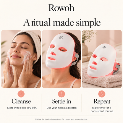 LumaGlow™ → LED light mask