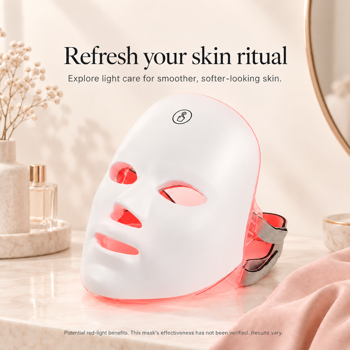 LumaGlow™ → LED light mask