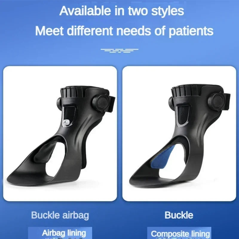 Drop Foot Brace Orthosis AFO AFOs Ankle Support With Comfortable Adjustable Buckle for Hemiplegia Stroke Shoes Walking