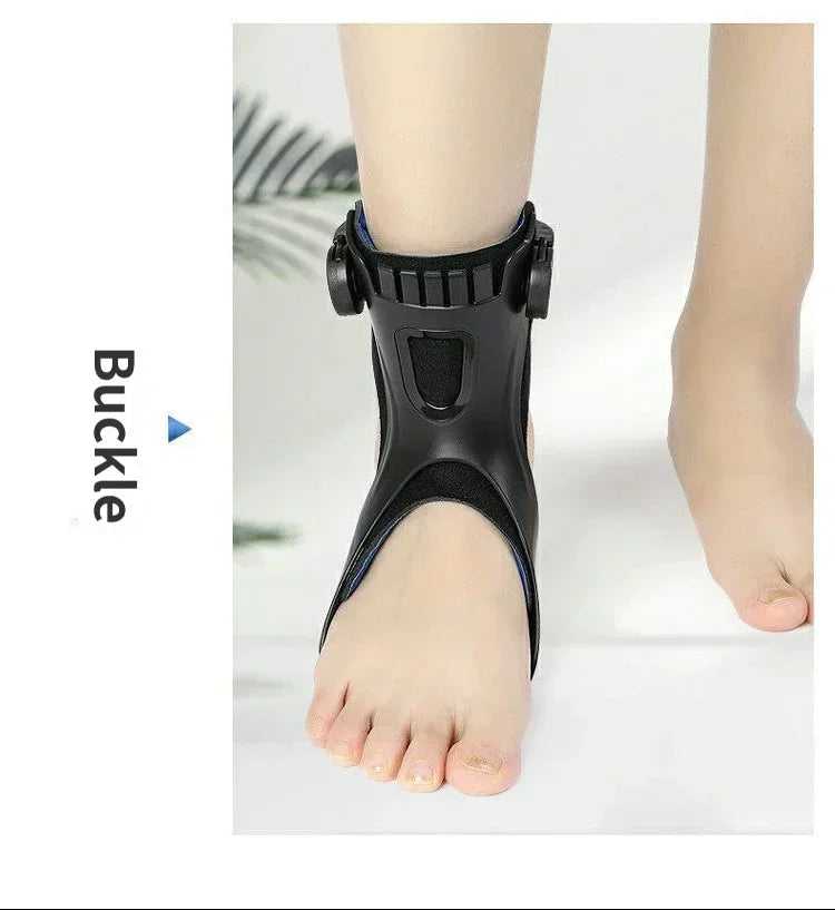 Drop Foot Brace Orthosis AFO AFOs Ankle Support With Comfortable Adjustable Buckle for Hemiplegia Stroke Shoes Walking