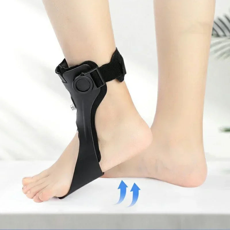 Drop Foot Brace Orthosis AFO AFOs Ankle Support With Comfortable Adjustable Buckle for Hemiplegia Stroke Shoes Walking