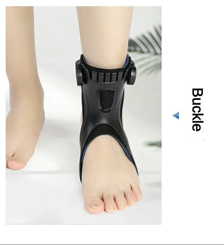 Drop Foot Brace Orthosis AFO AFOs Ankle Support With Comfortable Adjustable Buckle for Hemiplegia Stroke Shoes Walking