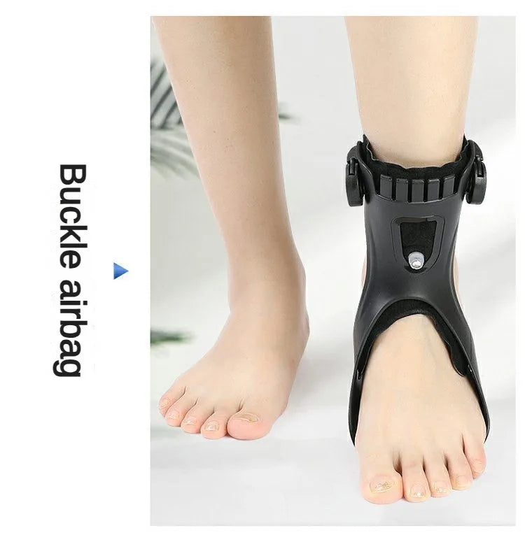 Drop Foot Brace Orthosis AFO AFOs Ankle Support With Comfortable Adjustable Buckle for Hemiplegia Stroke Shoes Walking